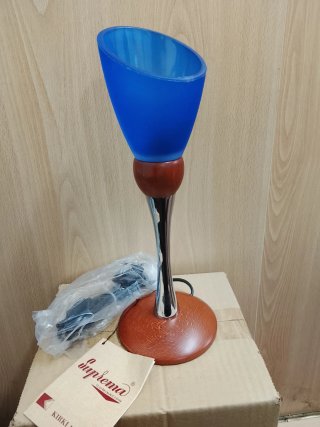 Lámpara Decorativa Vintage Suprema Azul/Marrón