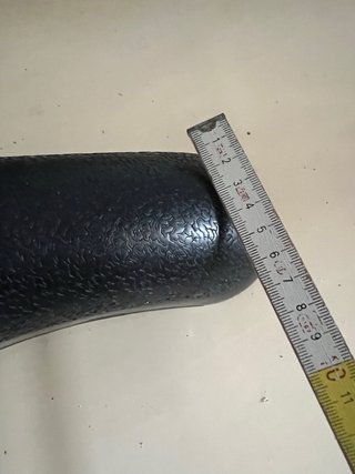 Gruccia capospalla larga nera
