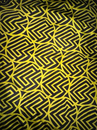 Pañuelo Legit Negro y Amarillo