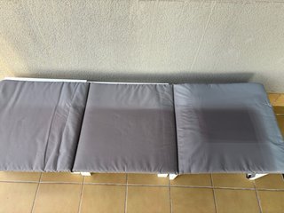 Conjunto jardín: 2 sillones y tumbona