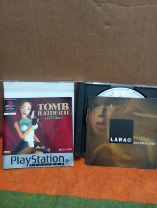 PS1 Tomb Raider II Platinum PAL