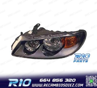 FARO IZQ PARA NISSAN ALMERA 02-06 FONDO NEGRO