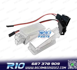 PLAFONES LED LUZ DE PIES Y PUERTAS AUDI