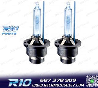 PAREJA DE BOMBILLAS D2S 6000K VISION-EXTREME