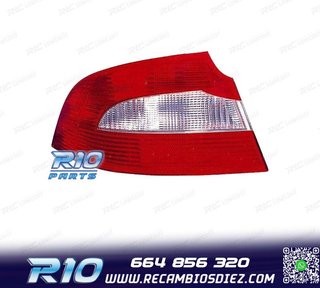 PILOTO IZQ PARA SKODA SUPERB 08-13 BLANCO ROJO