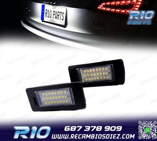 LUCES DE MATRÍCULA LED AUDI Q5 08-14