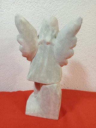 Scultura Angelo in Marmo - Italia '900