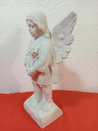 Scultura Angelo in Marmo - Italia '900