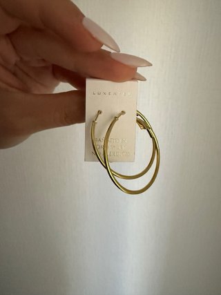 Aros Luxenter Baño Oro Nuevos