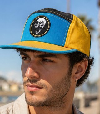 Pack 2 Gorras Snapback Calavera