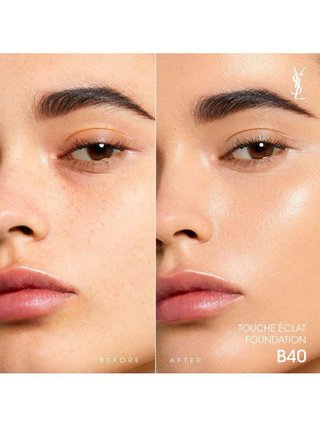 YSL Touche Éclat Le Cushion Foundation B40 Sand.