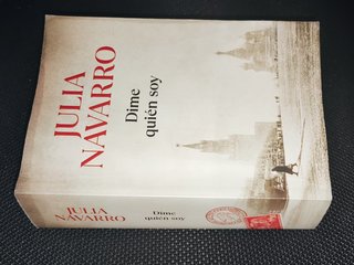 Libro Dime quién soy Julia Navarro (bolsillo)