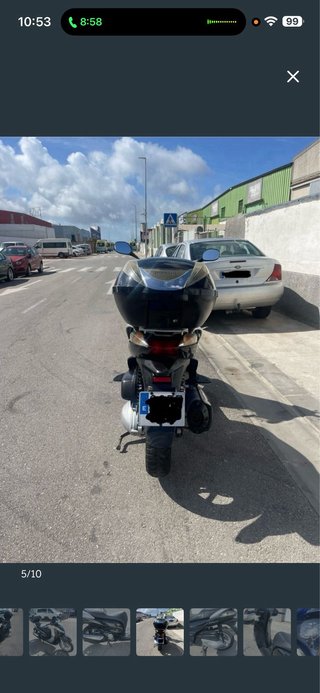 Honda SH 300i Scoopy Negra