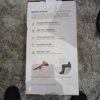 Masajeador de Piernas Renpho Compresión Aire