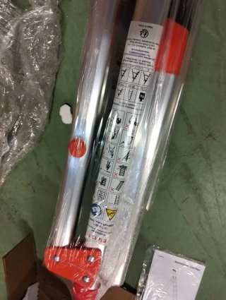 SONGMICS Escalera de 6 Peldaños, Escalera de Aluminio