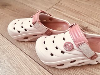Zuecos deportivos EVA verano Talla 37 Rosa