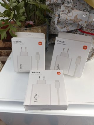 Lote 3 Cargadores Xiaomi 120W