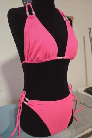 Bikini Fucsia Talla L Un Solo Uso