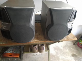Coppia Casse Kenwood Nere