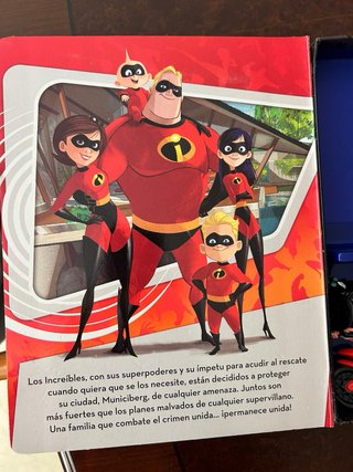 Libro Los Increíbles 2 Disney Pixar
