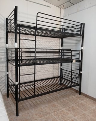 +Litera Triple,*Metálican Negra,*Cómoda. ¡OFERTA!