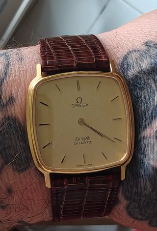 OMEGA De Ville Quartz — Esfera Granulada Original