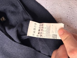 Jersey BOSS Gris V-Neck