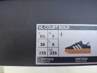 Zapatillas Adidas VL Court Negras Marrones