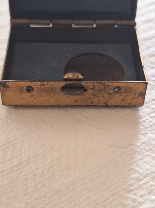 Cajita vintage mini kit de costura