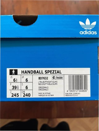 Adidas Handball Spezial Azul Claro Talla 39