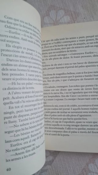 Lectura en catalán: Retorn a Ítaca