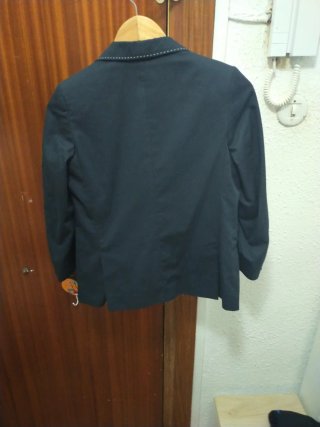 Traje comunión azul Tizzas Talla 10