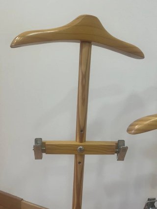 Percheros de madera para ropa (3 uds)