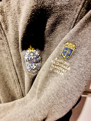 3 Felpe Zip Marina Militare Tg. S