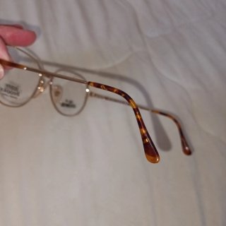 Occhiali vintage Jenny Brooks oro/marrone