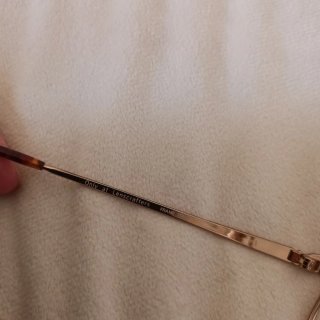 Occhiali vintage Jenny Brooks oro/marrone