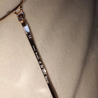 Occhiali vintage Jenny Brooks oro/marrone