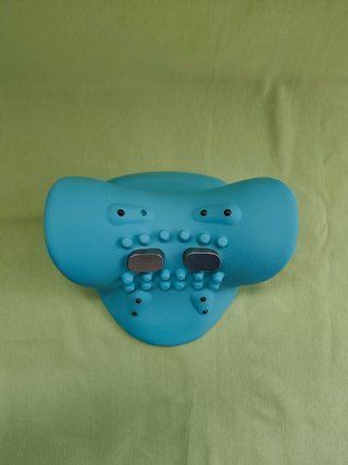 Almohada cervical eléctrica con calor y vibración