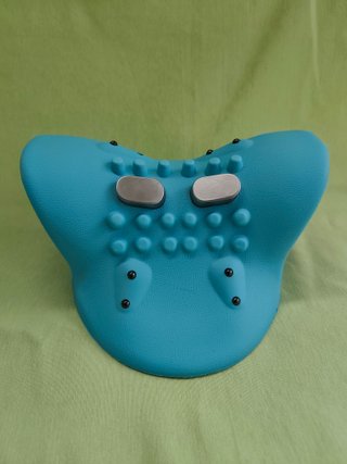 Almohada cervical eléctrica con calor y vibración
