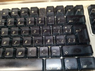 Teclado Apple Negro