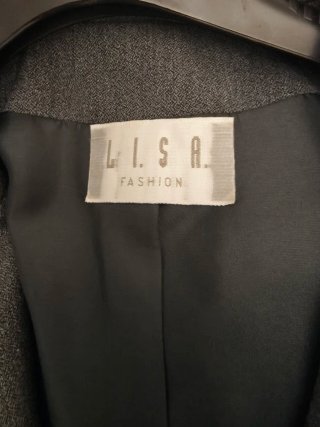 Completo elegante donna grigio tg. 50