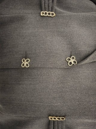 Completo elegante donna grigio tg. 50