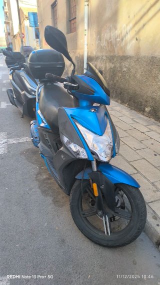 Kymco Agility 125cc Scooter Azul 2018