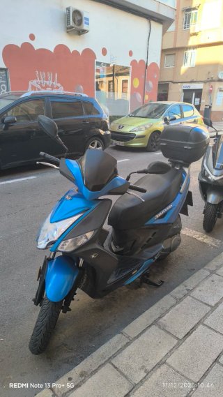Kymco Agility 125cc Scooter Azul 2018