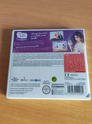 Juego Nintendo 3DS Violetta Ritmo y Música