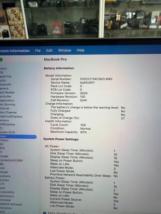 MacBook Pro 16 M1 Pro 16GB RAM 500GB SSD