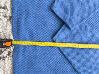 Jersey algodón Massimo Dutti Azul Talla L