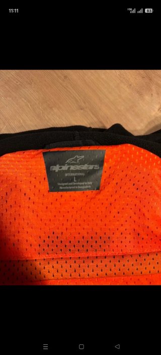 Sudadera Alpinestars Talla L Moto