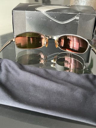 Oakley Square Wire 2.0 Black Chrome/Fire Iridium
