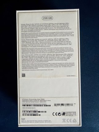 iPhone Xs Max 256GB Grigio Siderale